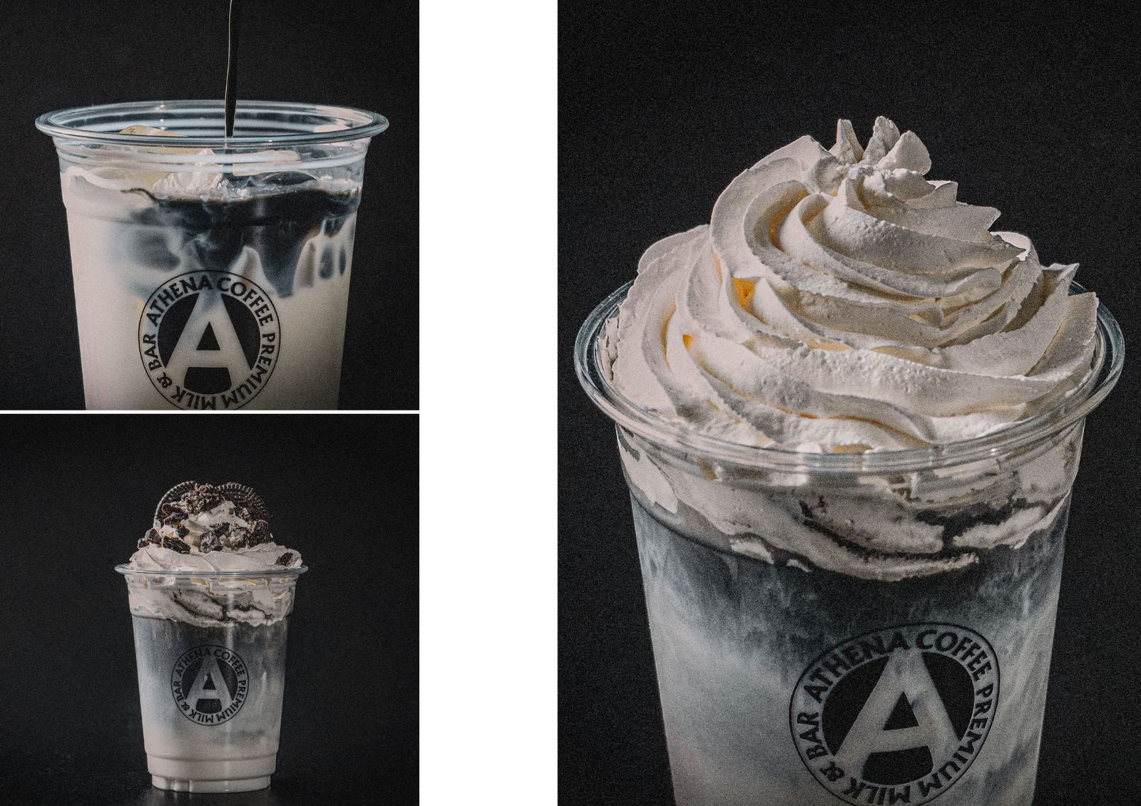 Cookies & cream — whipped drinks