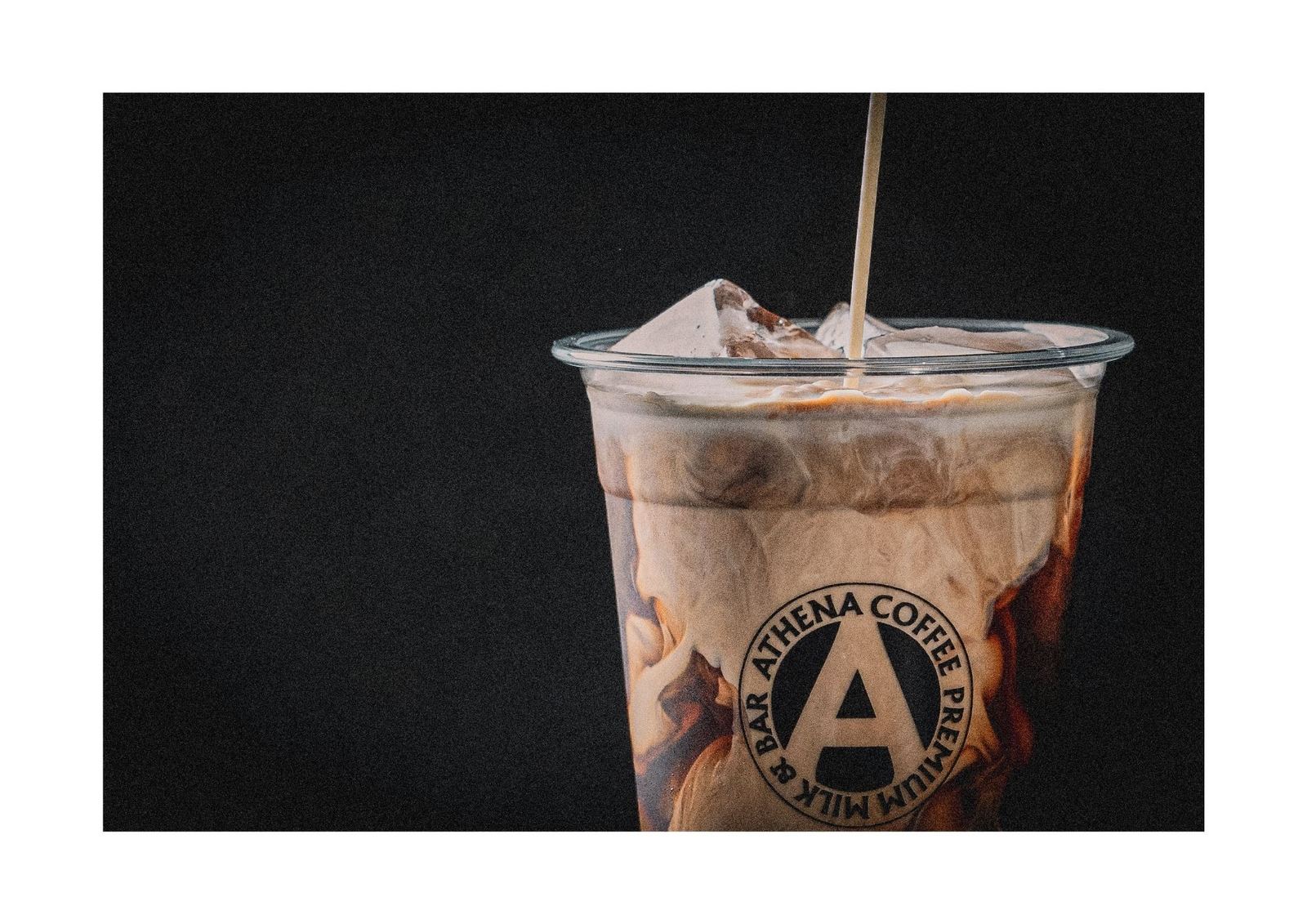 Signature iced latte